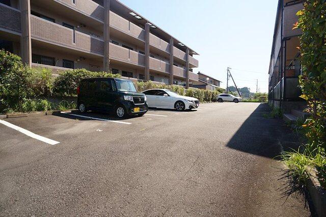 掛川市長谷アパート 駐車場
