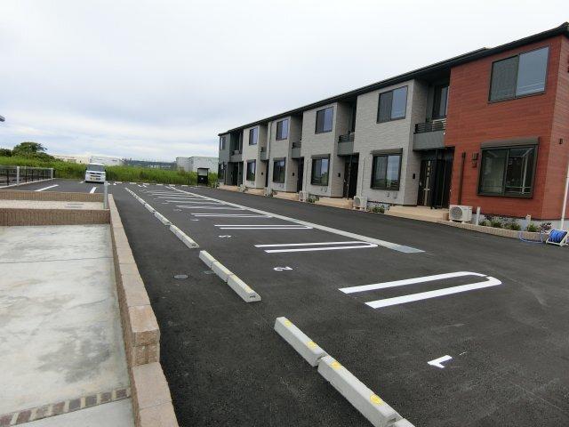 掛川市沢田アパート 駐車場