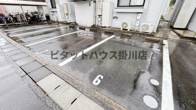 掛川市天王町アパート 駐車場
