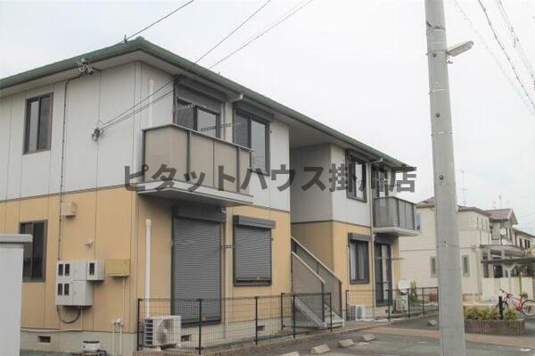 袋井市上山梨アパート 外観