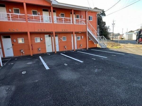 御前崎市池新田アパート 駐車場
