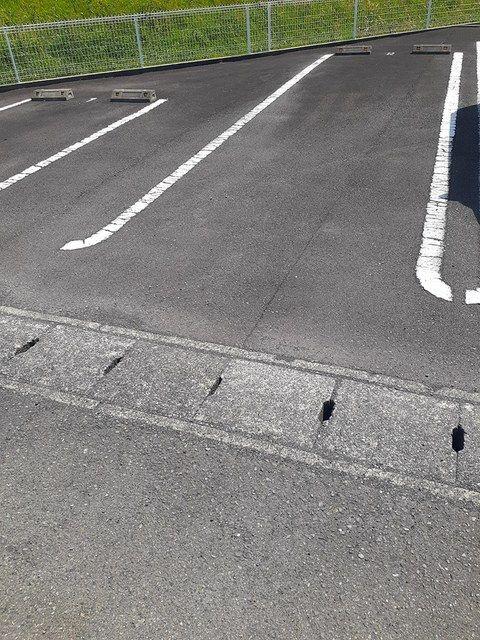 菊川市本所アパート 駐車場