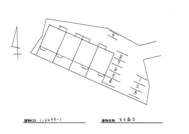 掛川市本所アパート 駐車場
