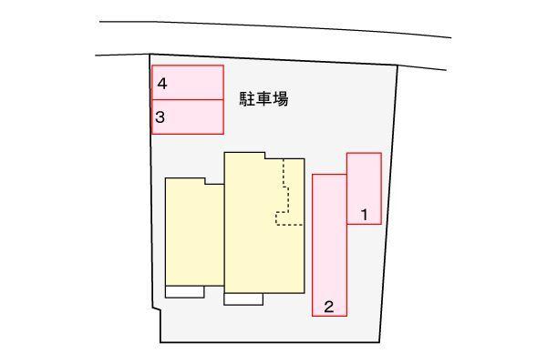 磐田市水堀アパート 駐車場