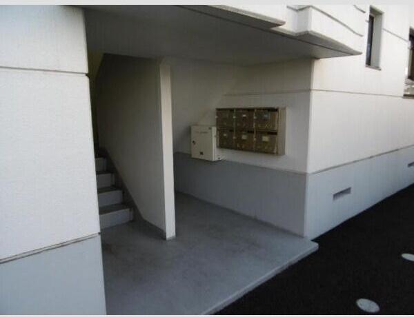 藤枝市南新屋アパート エントランス