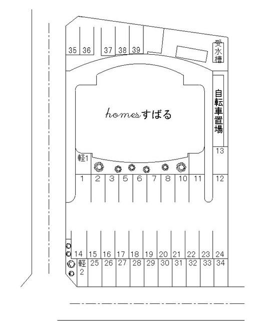 掛川市長谷マンション 駐車場