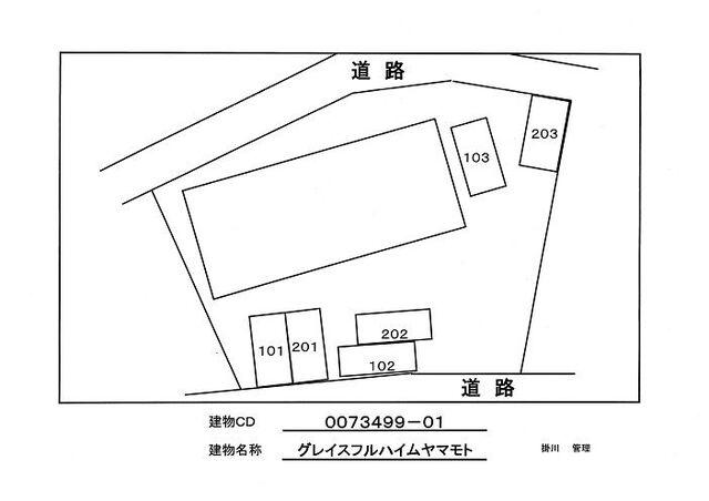 掛川市大池アパート 駐車場