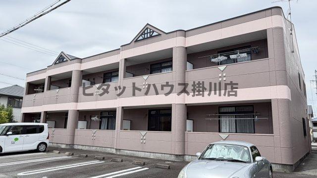 袋井市上山梨アパート 外観