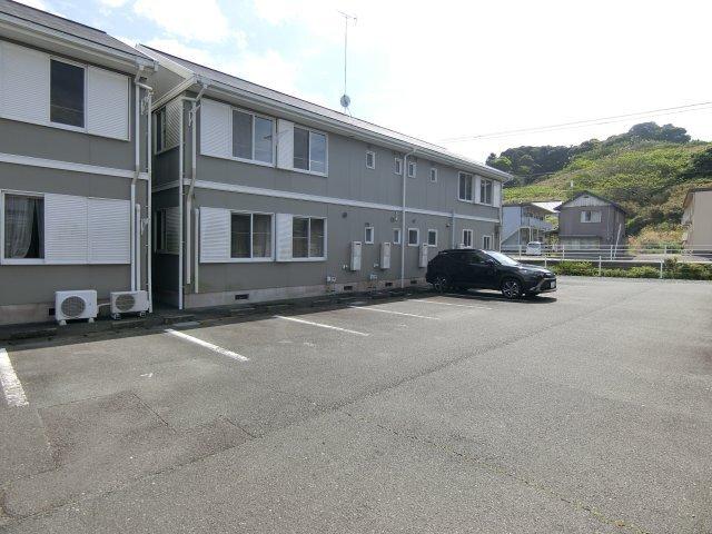 掛川市大坂アパート 駐車場