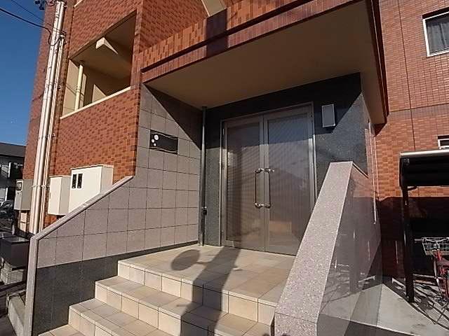 掛川市大池マンション エントランス