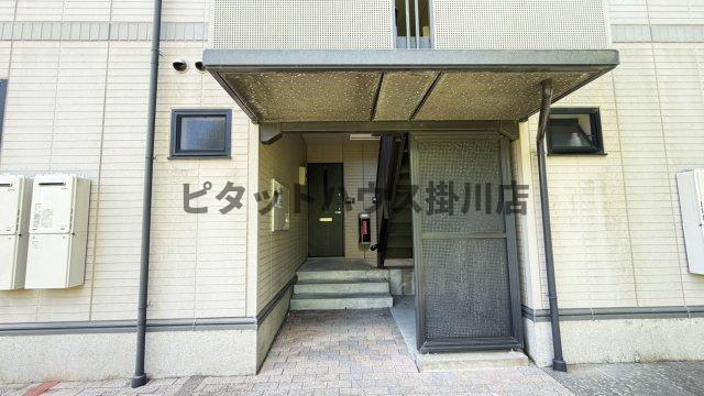 掛川市西大渕アパート エントランス