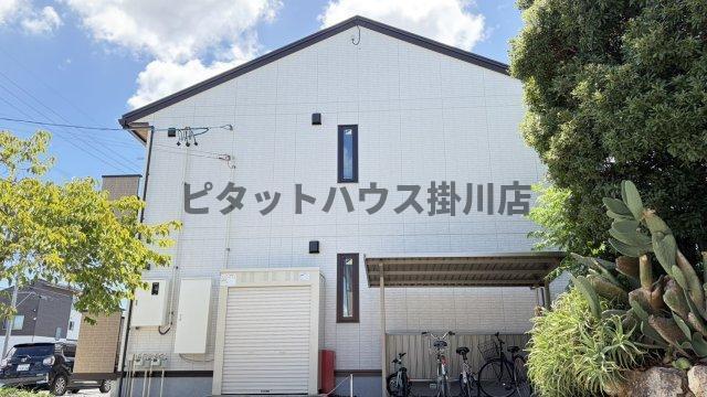 袋井市堀越アパート エントランス