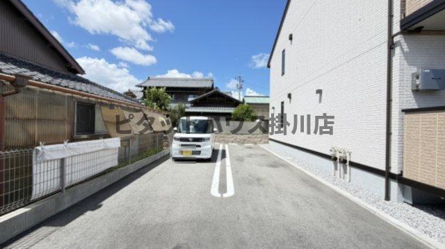 袋井市堀越アパート 駐車場