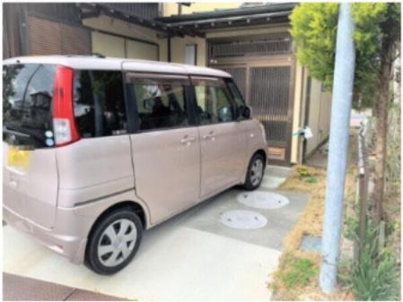 袋井市春岡一戸建 駐車場