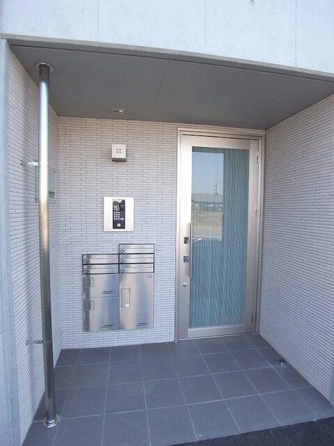 菊川市加茂マンション エントランス