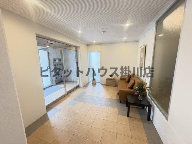 菊川市堀之内マンション エントランス