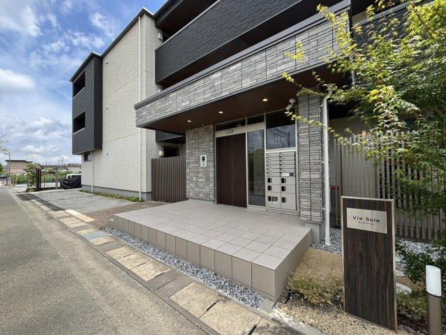 菊川市本所マンション エントランス