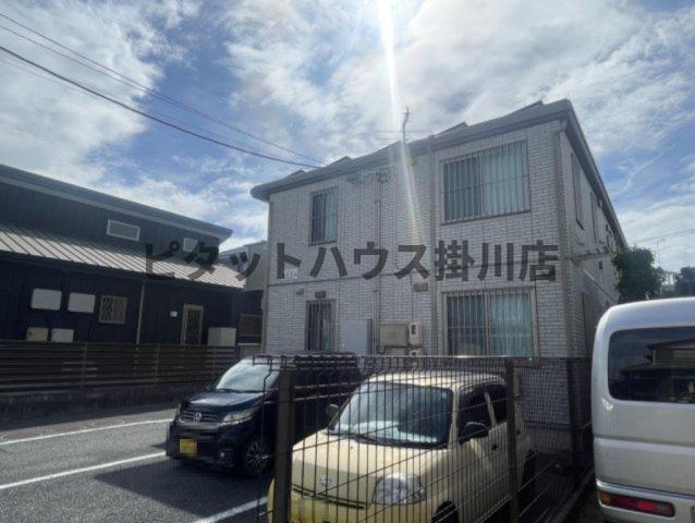 袋井市上山梨アパート 駐車場
