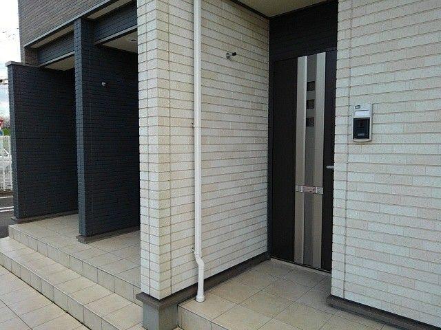 掛川市緑ケ丘アパート エントランス