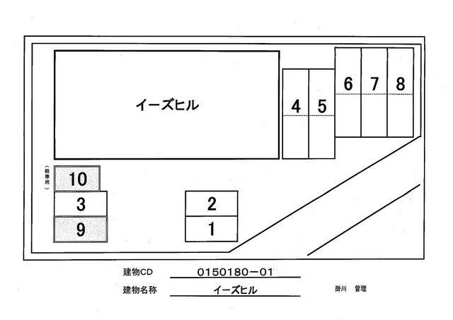 掛川市大渕アパート 駐車場