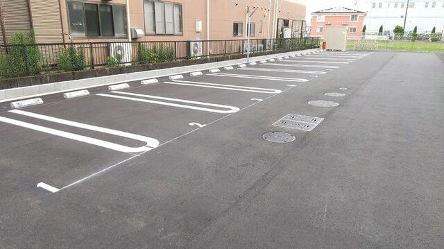 島田市中河アパート 駐車場