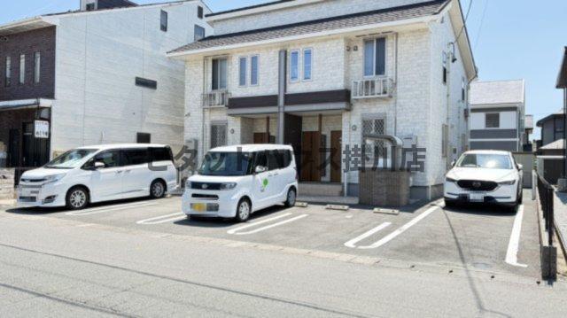 袋井市袋井アパート 駐車場