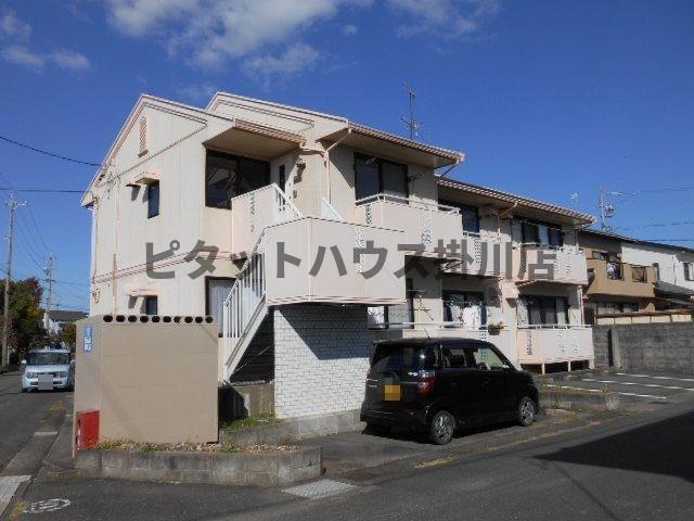 袋井市下山梨アパート 外観