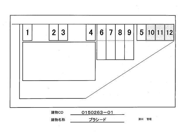 掛川市下垂木アパート 駐車場