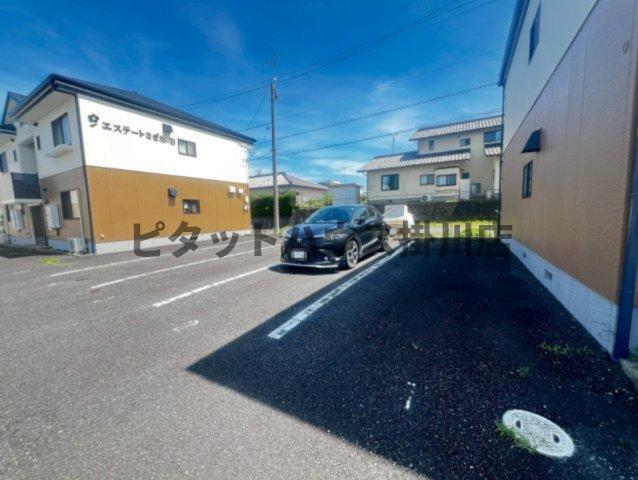 掛川市大坂アパート 駐車場