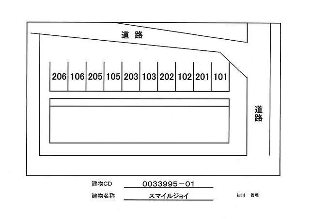 菊川市下平川アパート 駐車場