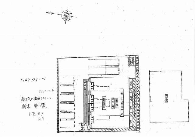 磐田市上岡田アパート 駐車場