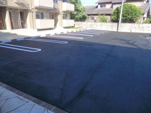 菊川市加茂アパート 駐車場