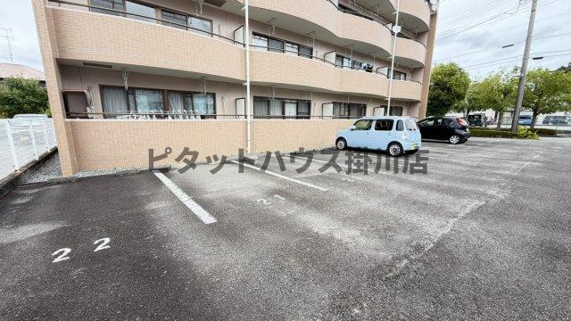掛川市南アパート 駐車場