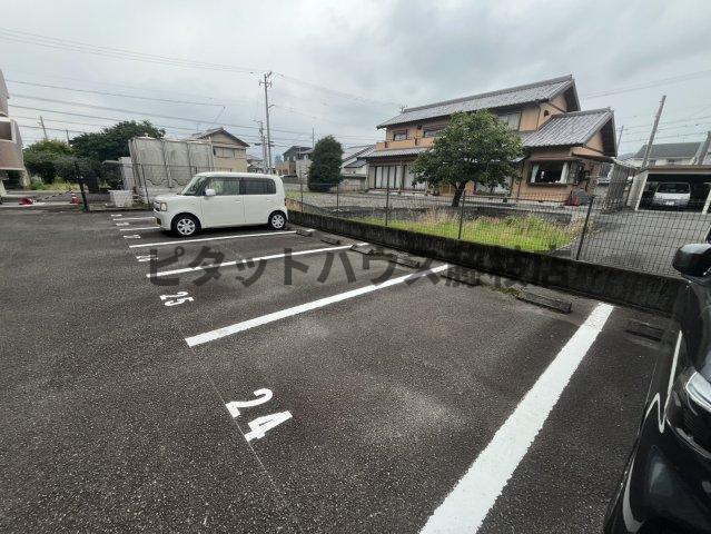 島田市旭マンション 駐車場