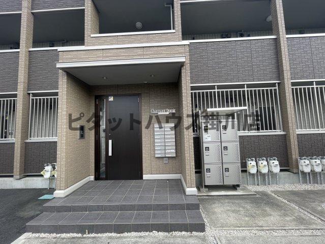 磐田市上大之郷アパート エントランス