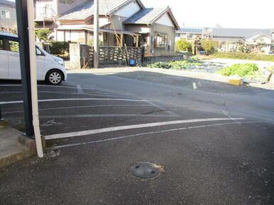 藤枝市下青島アパート 駐車場
