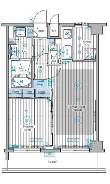  間取り図写真