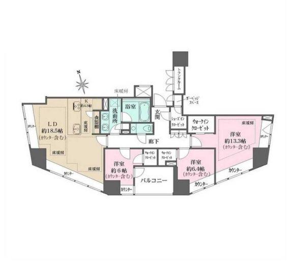  間取り図写真