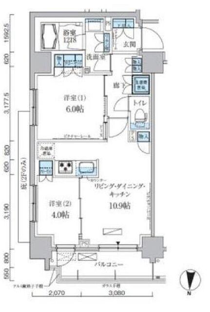  間取り図写真