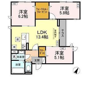  間取り図写真