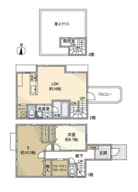  間取り図写真