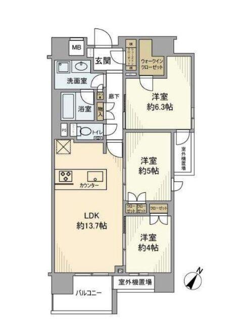  間取り図写真
