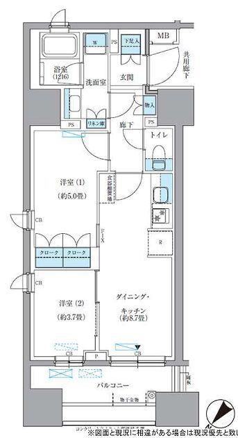 間取り図写真