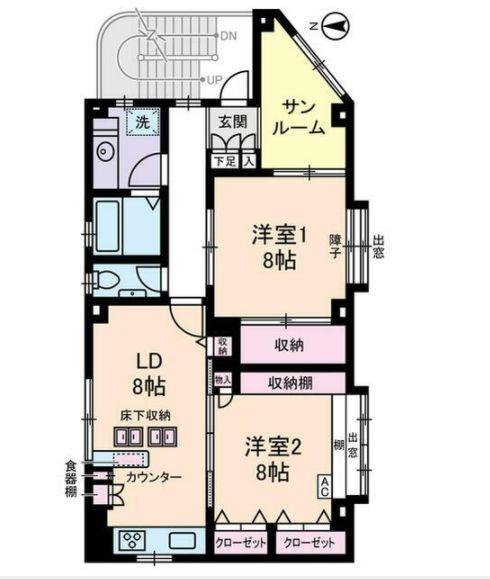  間取り図写真