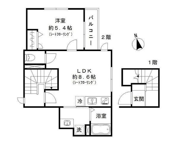  間取り図写真