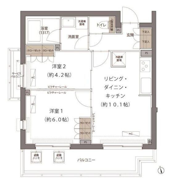  間取り図写真