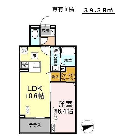  間取り図写真