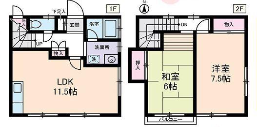 間取り図写真