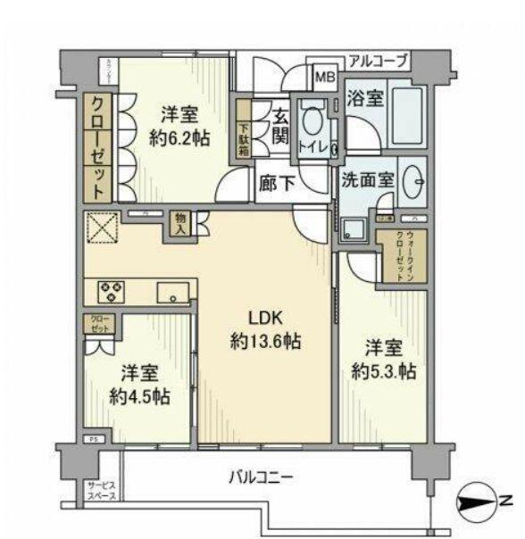  間取り図写真