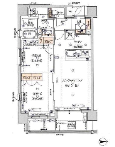  間取り図写真